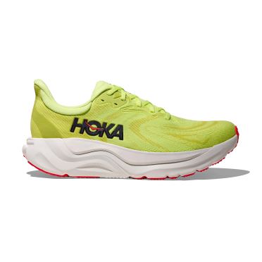Hoka Arahi 8 Laufschuhe Neon Yuzu/Neon Flame WIDE Herren 