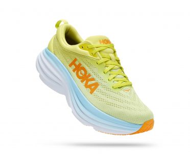 Hoka Bondi 8 Laufschuhe Gelb Herren