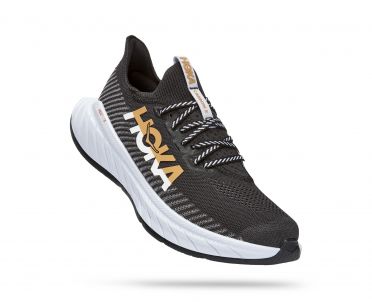 Hoka Carbon X 3 Laufschuhe Schwarz/Weiss Damen