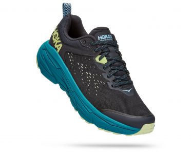 Hoka Challenger ATR 6 Laufschuhe Schwarz/Blau Herren