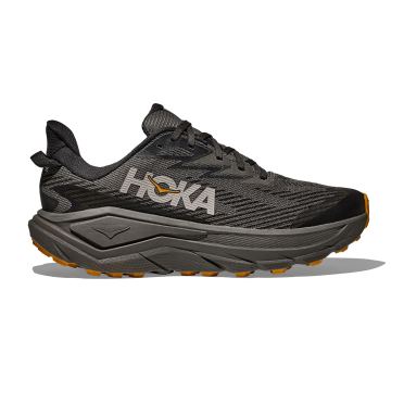 Hoka Challenger 8 GTX Laufschuhe Asphalt Grey/Varsity Yellow Herren 