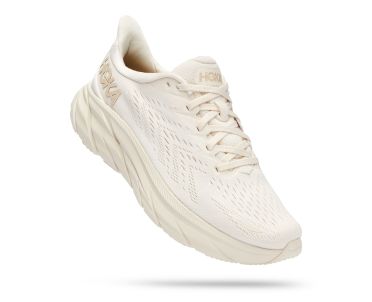 Hoka Clifton 8 Laufschuhe Weiss Damen