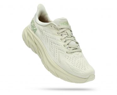 Hoka Clifton 8 Laufschuhe Grun Damen