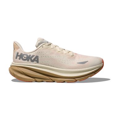 Hoka Clifton 9 GTX Laufschuhe Eggshell/Khaki Damen 