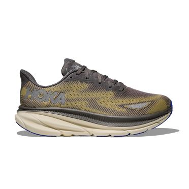 Hoka Clifton 9 GTX Laufschuhe Gravel/Eggshell Herren 