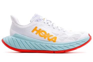 Hoka Carbon X 2 Laufschuhe Weiss Damen
