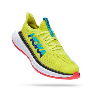 Hoka Carbon X 3 Laufschuhe Grun/Blau Damen