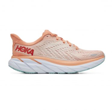 Hoka One One Clifton 8 Laufschuhe Rosa Damen