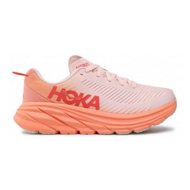 Hoka One One Rincon 3 Laufschuhe Hellrosa Damen