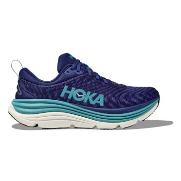 Hoka Gaviota 5 Laufschuhe Blau Damen 