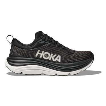 Hoka Gaviota 5 Laufschuhe Black/White Herren 