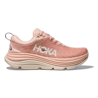 Hoka Gaviota 5 Laufschuhe Rose Latte/Rose Cream Damen 