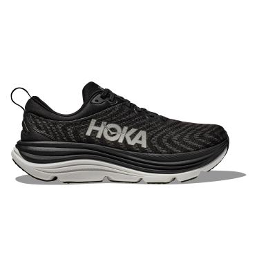 Hoka Gaviota 5 wide Laufschuhe Schwarz/Weiss Herren