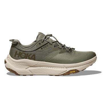 Hoka Transport GTX laufschuhe slate/oat milk herren