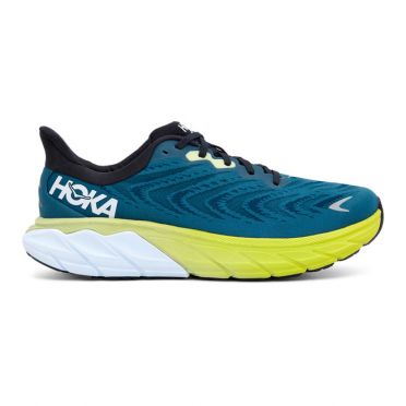 Hoka One One Arahi 6 Laufschuhe Blau/Gelb Herren