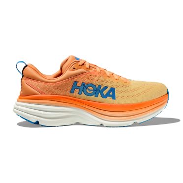 Hoka Bondi 8 Laufschuhe Orange/Blau Herren