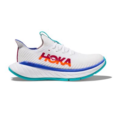 Hoka Carbon X 3 Laufschuhe Weiss/Rot Herren