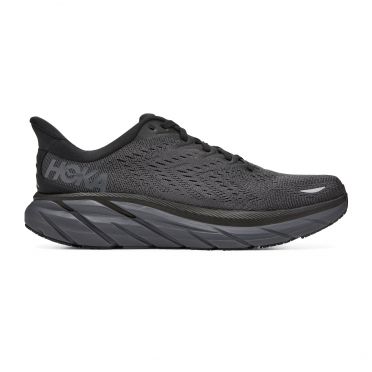 Hoka One One Clifton 8 Laufschuhe Schwarz Herren