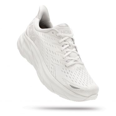 Hoka One One Clifton 8 Laufschuhe Weiß Herren
