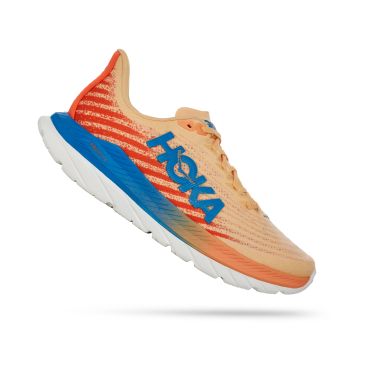 Hoka Mach 5 Laufschuhe Orange/Blau Herren