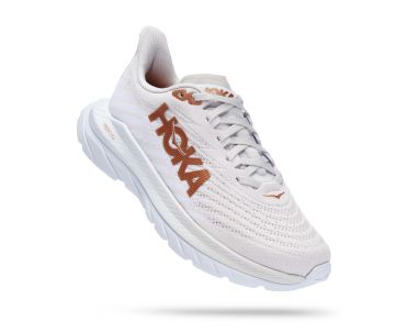 Hoka Mach 4 Laufschuhe Weiss Damen 