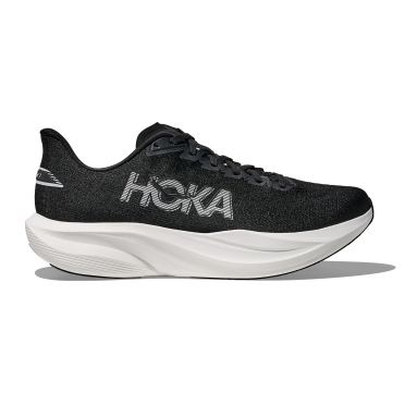 Hoka Mach 7 Laufschuhe Black/White Damen 