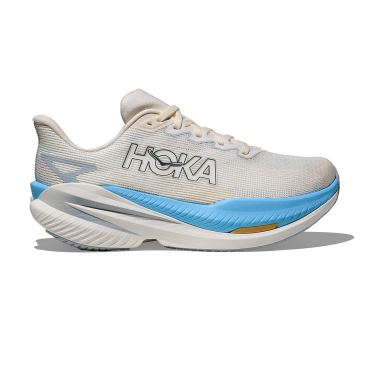 Hoka Mach X 3 Laufschuhe White/Alabaster Damen 