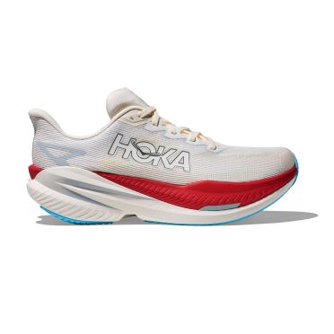 Hoka Mach X 3 Laufschuhe White/Alabaster Herren 