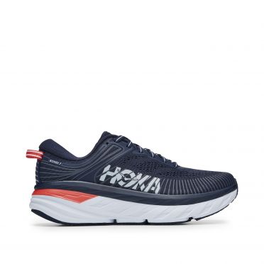 Hoka One One Bondi 7 Laufschuhe Dunkeblau Damen