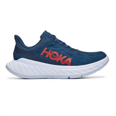 Hoka One One Carbon X 2 Laufschuhe Dunkelblau Damen