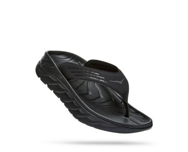 Hoka ORA Recovery Flip black Herren 