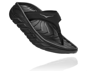 Hoka ORA Recovery Flip black Damen 