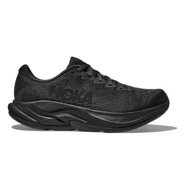 Hoka Rincon 4 Laufschuhe Black/Black WIDE Herren 