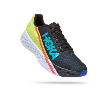 Hoka Clifton 8 Laufschuhe Schwarz/Gelb unisex