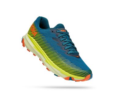 Hoka Torrent 2 Laufschuhe Blau/Gelb Herren