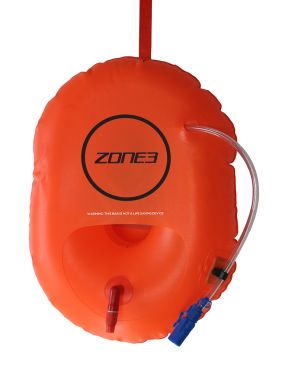 Zone3 Buoy/Dry bag hydration control oranje