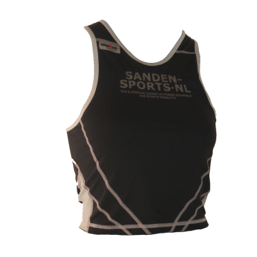 Ironman Tri top ärmellos Extreme Schwarz/Sanden Damen 