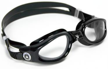 Aqua Sphere Kaiman klare Linse Schwimmbrille Schwarz