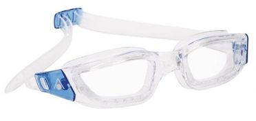 Aqua Sphere Kameleon klare Linse Schwimmbrille Silber/Blau