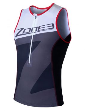 Zone3 Lava Ärmellos Tri top Herren 2017