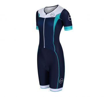 Zone3 Lava long distance FZ Kurzarm trisuit Damen