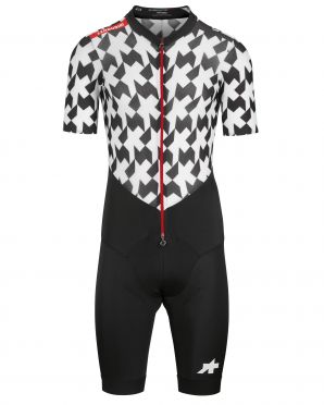 Assos LeHoudini RS Aero RoadSuit Schwarz/Weiß Herren