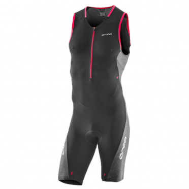 Orca 226 Perform race ärmellos trisuit Schwarz/Rot Herren 