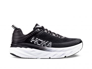Hoka One One Bondi 6 Laufschuhe Schwarz/Weiß Herren