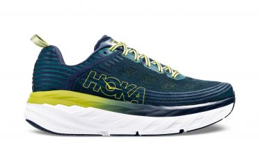 Hoka One One Bondi 6 Laufschuhe Blau/Gelb Herren