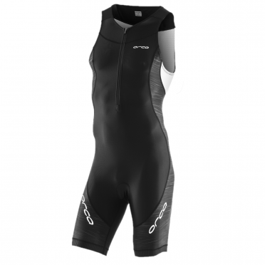 Orca Core race Ärmellos trisuit Schwarz/Weiß Herren