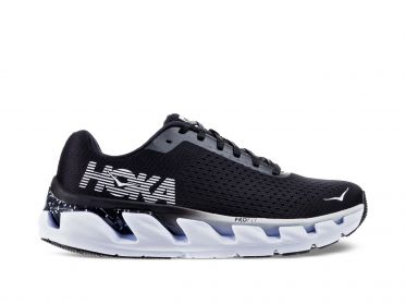 Hoka One One Elevon Laufschuhe Schwarz/Weiß Damen