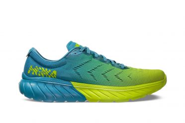 Hoka One One Mach 2 Laufschuhe Blau/Gelb Herren
