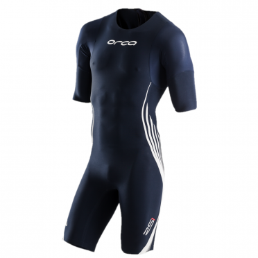 Orca RS1 Kurzarm Swimskin Blau Herren