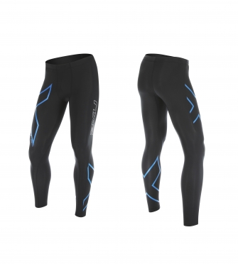 2XU Hyoptik Compression Tights Schwarz/Blau Herren